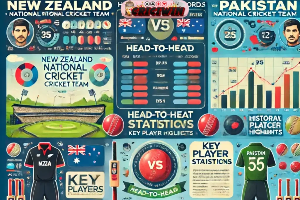 New Zealand National Cricket Team vs Pakistan National Cricket Team A Statistical Overview Image