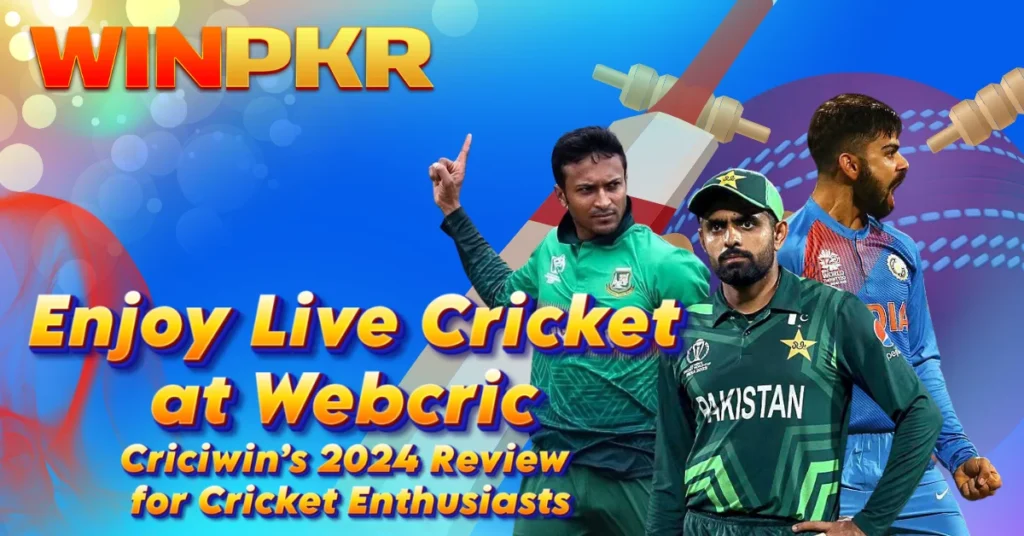 enjoy live cricket action at webcric